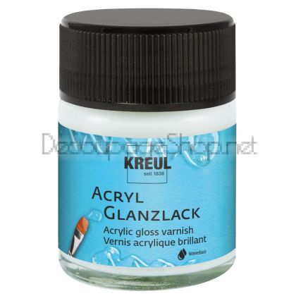 Акрилен лак на водна основа Kreul, 50 ml, гланц