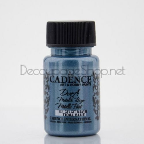 Акрилна боя супер металик 50ml - Dora - MUSE BLUE 180