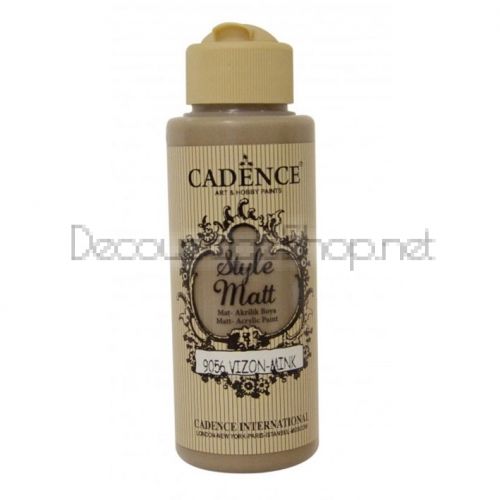CADENCE АКРИЛНА БОЯ STYLE MATT 120 МЛ. - MINK 9056