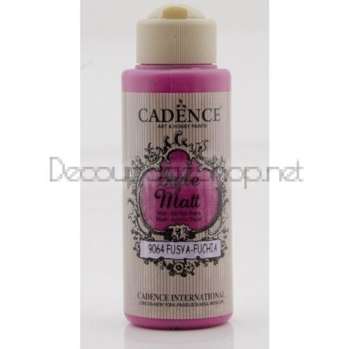 CADENCE АКРИЛНА БОЯ STYLE MATT 120 МЛ. - FUCHSIA 9064