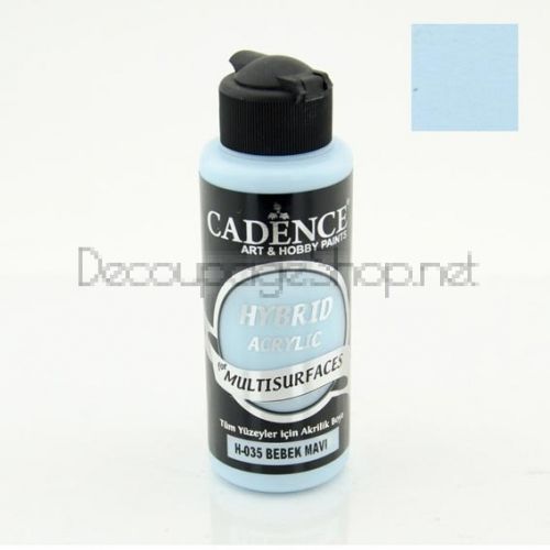 CADENCE АКРИЛНА БОЯ HYBRID 120 МЛ. - BABY BLUE H-035
