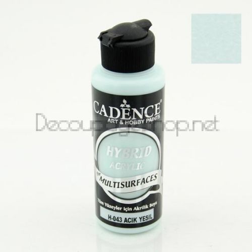 CADENCE АКРИЛНА БОЯ HYBRID 120 МЛ. - LIGHT GREEN H-043