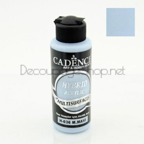 CADENCE АКРИЛНА БОЯ HYBRID 120 МЛ. - MILD BLUE H-036