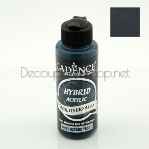CADENCE АКРИЛНА БОЯ HYBRID 120 МЛ. - OXFORD GREEN H-052