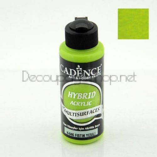CADENCE АКРИЛНА БОЯ HYBRID 120 МЛ. - PISTACHIO GREEN H-046