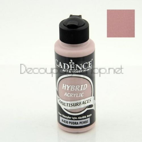 CADENCE АКРИЛНА БОЯ HYBRID 120 МЛ. - POWDER PINK H-030