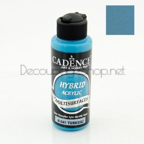 CADENCE АКРИЛНА БОЯ HYBRID 120 МЛ. - TURQOUISE H-041