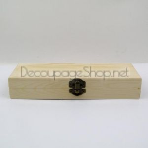 ARTS ДЪРВЕНА КУТИЯ ЗА ДЕКОРАЦИЯ - 15 Х 9,5 Х 6,5 - AS-WB067
