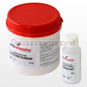СИЛИКОН ЗА КАЛЪПИ - AS40 Addition Cure Silicone Rubber 0.5kg Pack - силиконов каучук 0.5kg