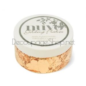GUILDING FLAKES NUVO - SUNKISSED COPPER - ВАРАК ШЛАКИ - МЕД - 852N