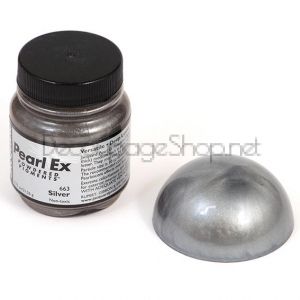 Silver 21g Pearl Ex Powder Pigment висококачествен прахообразен пигмент,