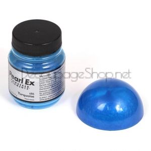 Turquoise 14g Pearl Ex Powder Pigment гъвкав прахообразен пигмент