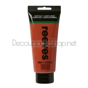 REEVES АКРИЛНА БОЯ 200 МЛ - TERRACOTTA 8381515