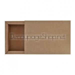 Кутия от Крафт Картон 11 x 15.5 x 4 cm (А6)