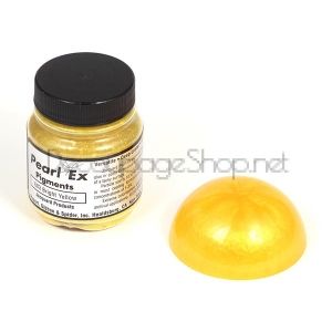 Bright Yellow Pearl Ex Powder Pigment - висококачествен гъвкав прахообразен пигмент