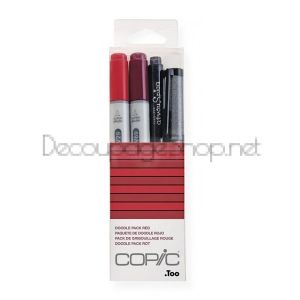 COPIC DOODLE PACK - RED