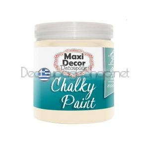 Тебеширена боя CHALKY PAINT - Maxi Decor - цвят 522 CREAM - 250МЛ.