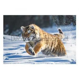 Пъзел детски 200 ч. - Тигър в снега