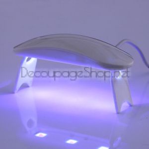 UV лампа за UV епоксидна смола - USB захранване