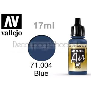 Model Air - боя за аерографи 17 мл. Blue - Acrylicos Vallejo