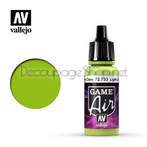 Game Air - боя за аерографи 17 мл., Light Livery Green - Acrylicos Vallejo