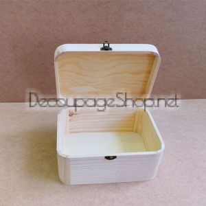 Дървени кутии за декупаж - 18,0 х 13,0 х 8,8 см.