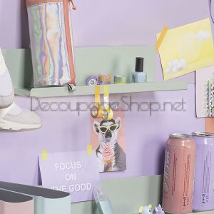 Лепящи Ленти за Декорация Washi Heyda Mini 12 mm 5 Броя x 3 m Корал