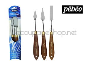 Комплект шпатули(палетни ножове), 3броя PEBEO
