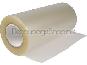 Транспортно PVC фолио прозрачно - 15см ширина на 100м ролка - Poli-Tape PT160  application tape
