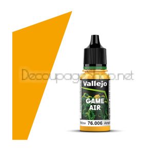 Acrylicos Vallejo - Game Air - боя за аерографи 18 мл. sun yellow