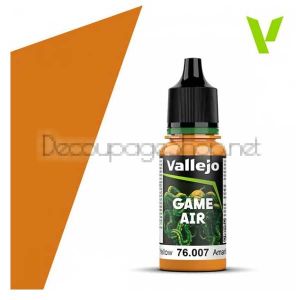 Game Air - боя за аерографи 17 мл. Gold Yellow - Acrylicos Vallejo