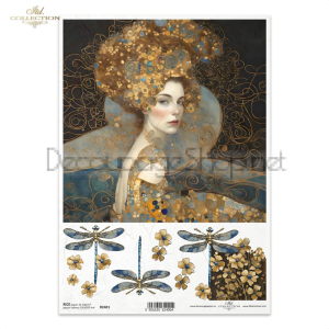 ITD COLLECTION ДЕКУПАЖНА ОРИЗОВА ХАРТИЯ А4 - R2401