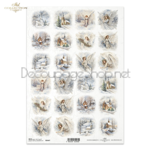 ITD COLLECTION ДЕКУПАЖНА ОРИЗОВА ХАРТИЯ А4 - R2447