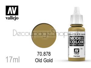 Бои за моделисти Model color 17 мл. old gold - 70878 - Acrylicos Vallejo