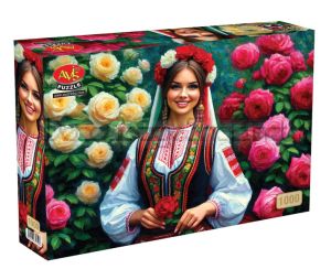 Пъзел 1000 ЕЛЕМЕНТА - С ДЪХ НА РОЗИ