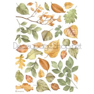 STAMPERIA LEAVES ДЕКУПАЖНА ОРИЗОВА ХАРТИЯ А4-DFSA4999