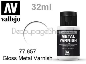 Металик гланц лак 32ml - Acrylicos Vallejo
