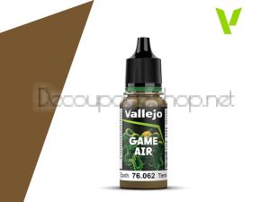 Game Air - боя за аерографи 18 мл., Earth Acrylicos Vallejo
