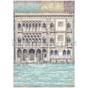STAMPERIA VENICE ДЕКУПАЖНА ХАРТИЯ А4-DFSA41040