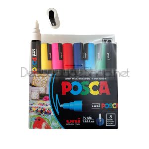 Акрилни Маркери Posca PC-5M : 8 Цвята : Classic Colours