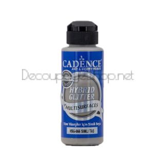 CADENCE АКРИЛНА БОЯ GLITTER HYBRID 120 МЛ - STONE HSG-066