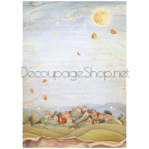 STAMPERIA WHISPERING WOODS ДЕКУПАЖНА ХАРТИЯ А4 - DFSA41058