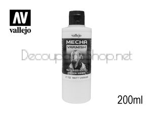 Mecha матов лак за аерограф 200 мл Acrylicos Vallejo