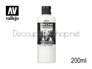 Mecha гланцов лак за аерограф 200 мл  Acrylicos Vallejo
