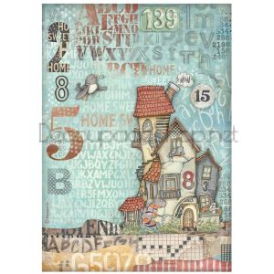 STAMPERIA FURRY FRIENDS ДЕКУПАЖНА ХАРТИЯ А4 - DFSA41065