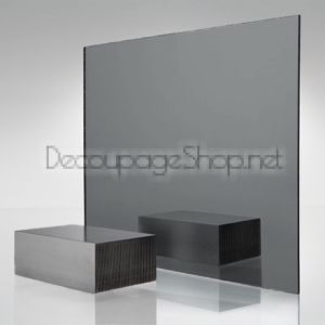 Плексиглас Трансперентен: Опушен Черен PERSPEX - 3мм - 20 х 30см