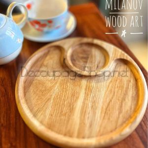 Кръгло плато за сервиране “Медальон“ - ф 25см