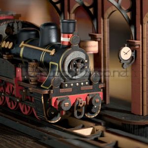 ROBOTIME 3D ДЪРВЕН ПЪЗЕЛ STEAM JOURNEY 365 ЧАСТИ TGS01