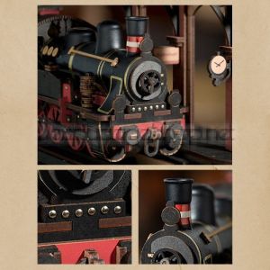 ROBOTIME 3D ДЪРВЕН ПЪЗЕЛ STEAM JOURNEY 365 ЧАСТИ TGS01