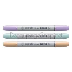 Алкохолни Маркери : Copic Ciao : Layer & Mix : 3 Цвята : Pastels